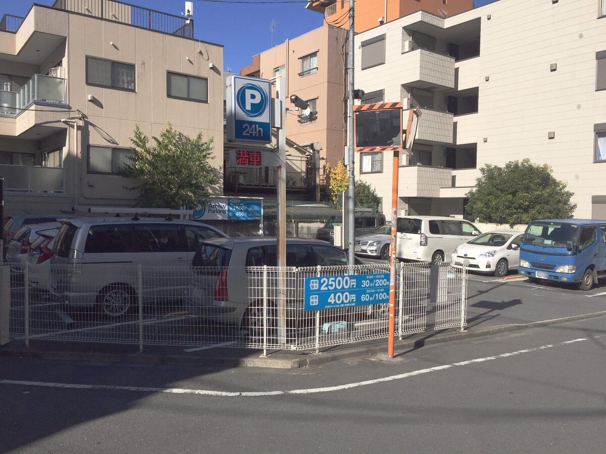 早稲田駐車場